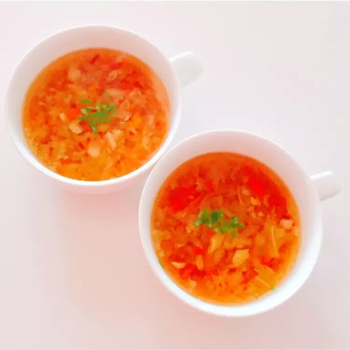 旨い野菜スープ（コンソメ味）